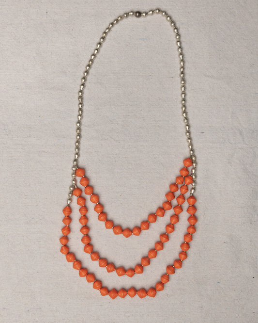 Tigist Waterfall Necklace-UT-OSU