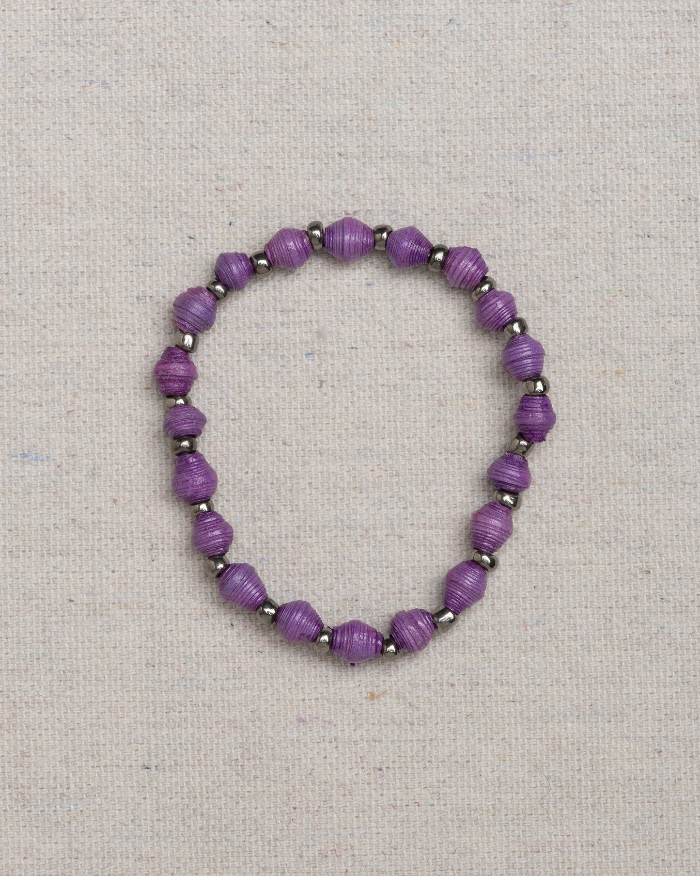 Paper Mini Bead Bracelet - TCU