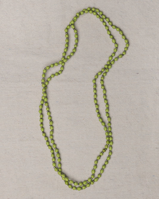Meron Mini Bead Long Necklace