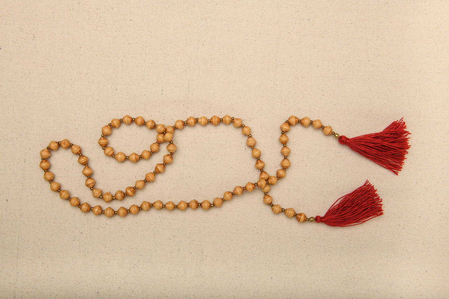 Garland swags with beads and tassels