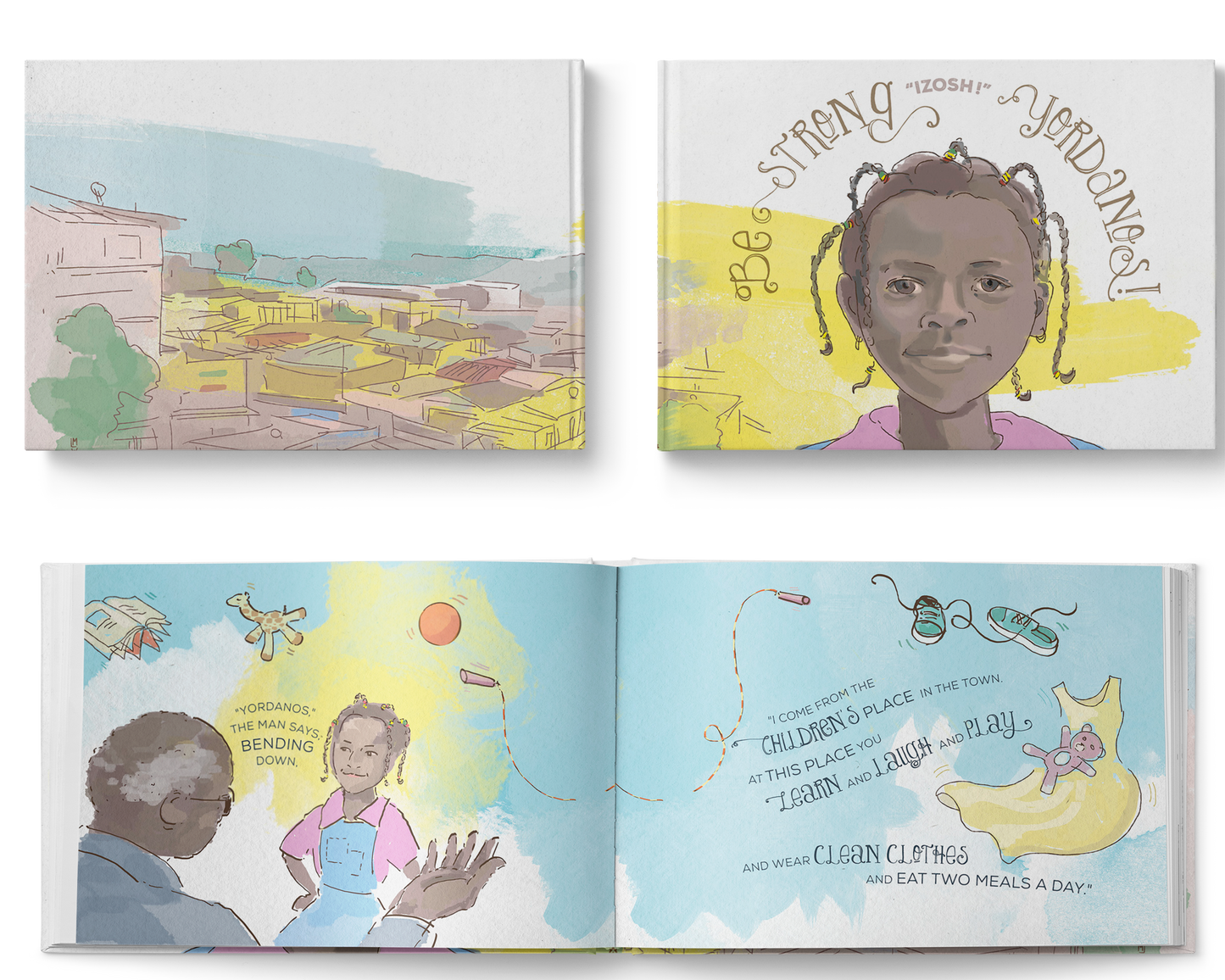 Be Strong Yordanos! Illustrated Book