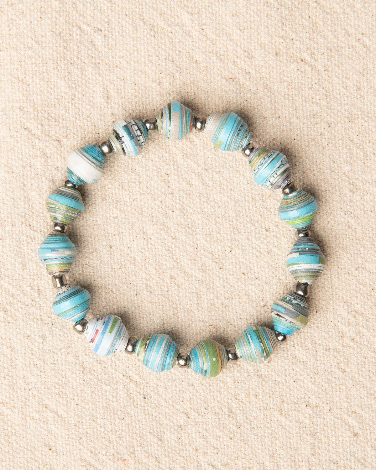 Paper Bead Bracelet