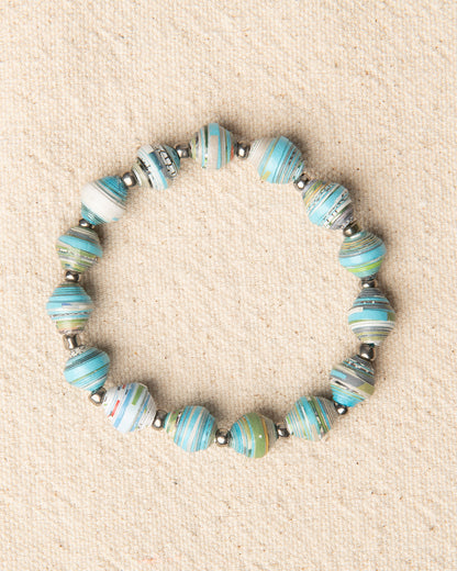Paper Bead Bracelet