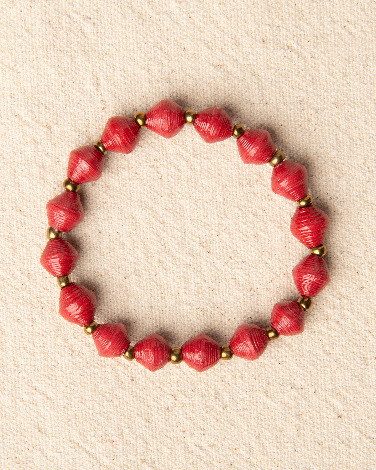 Paper Bead Bracelet