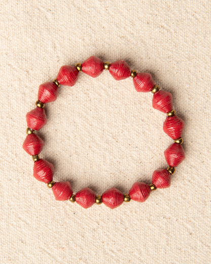 Paper Bead Bracelet