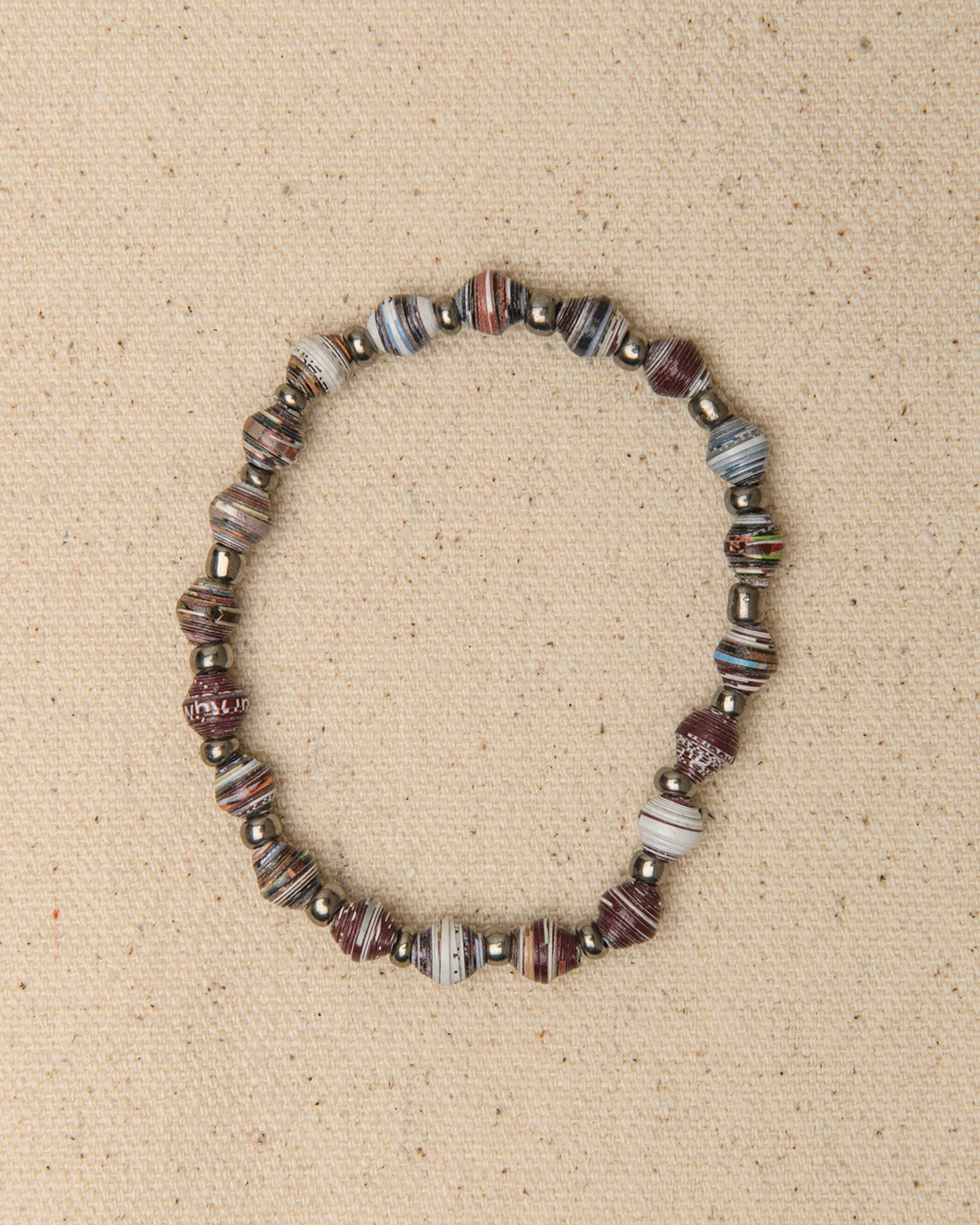 Paper Mini Bead Bracelet