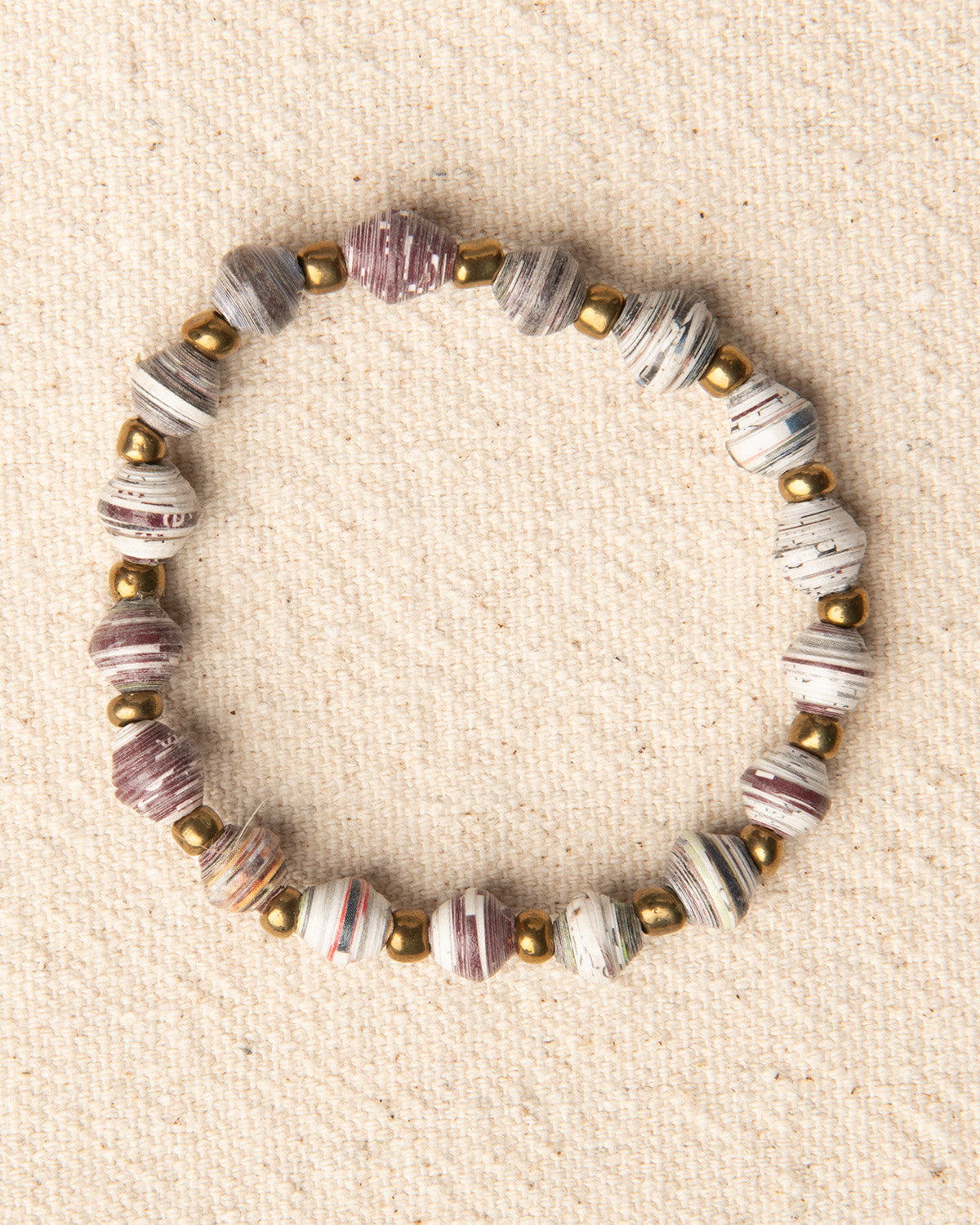 Paper Mini Bead Bracelet