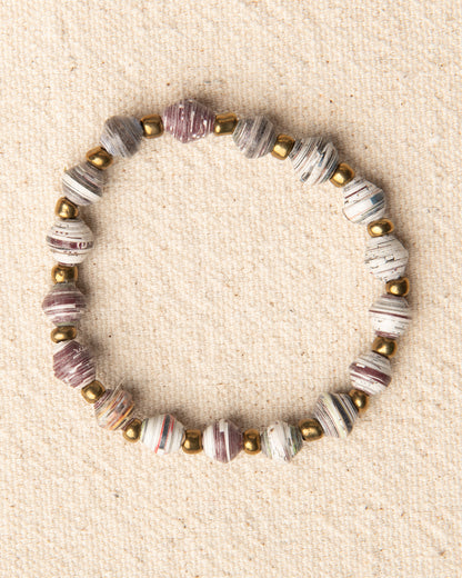 Paper Mini Bead Bracelet