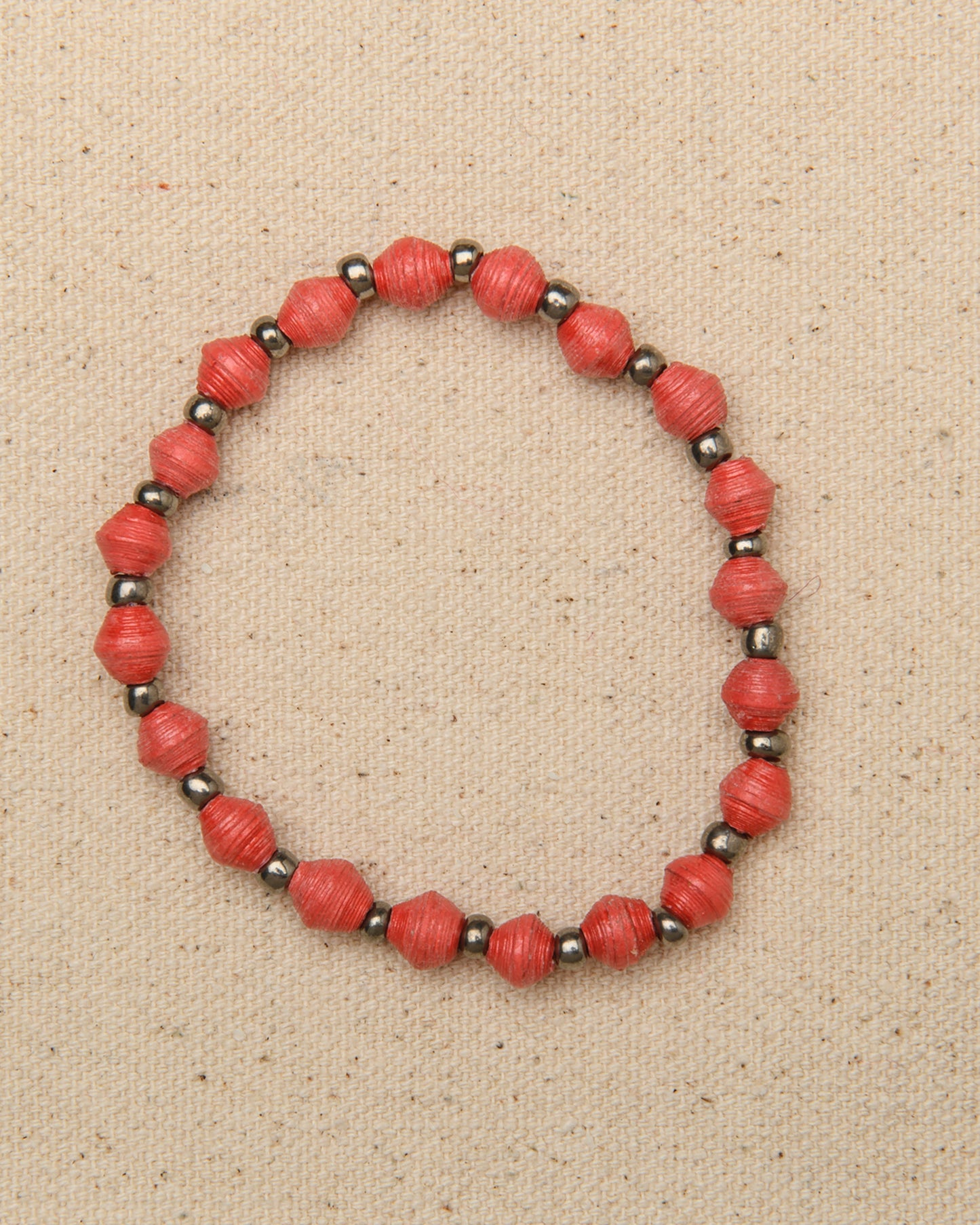 Paper Mini Bead Bracelet