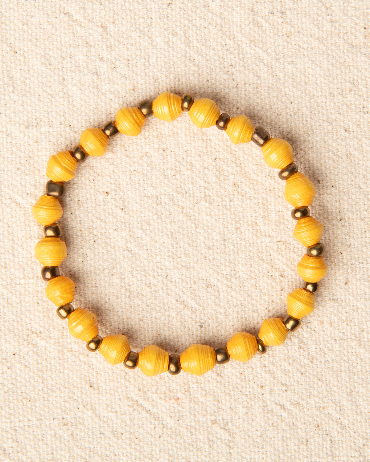 Paper Mini Bead Bracelet