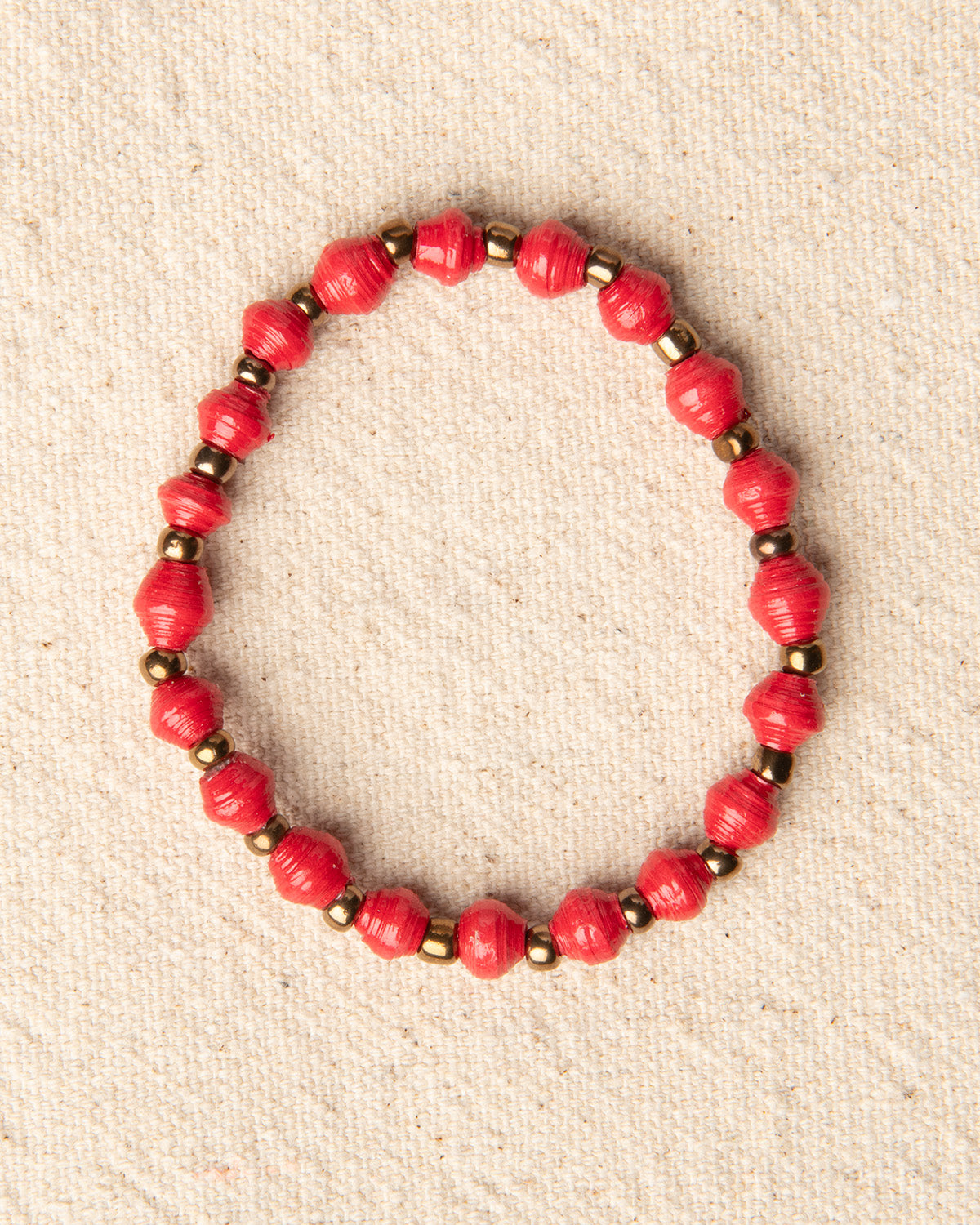 Paper Mini Bead Bracelet