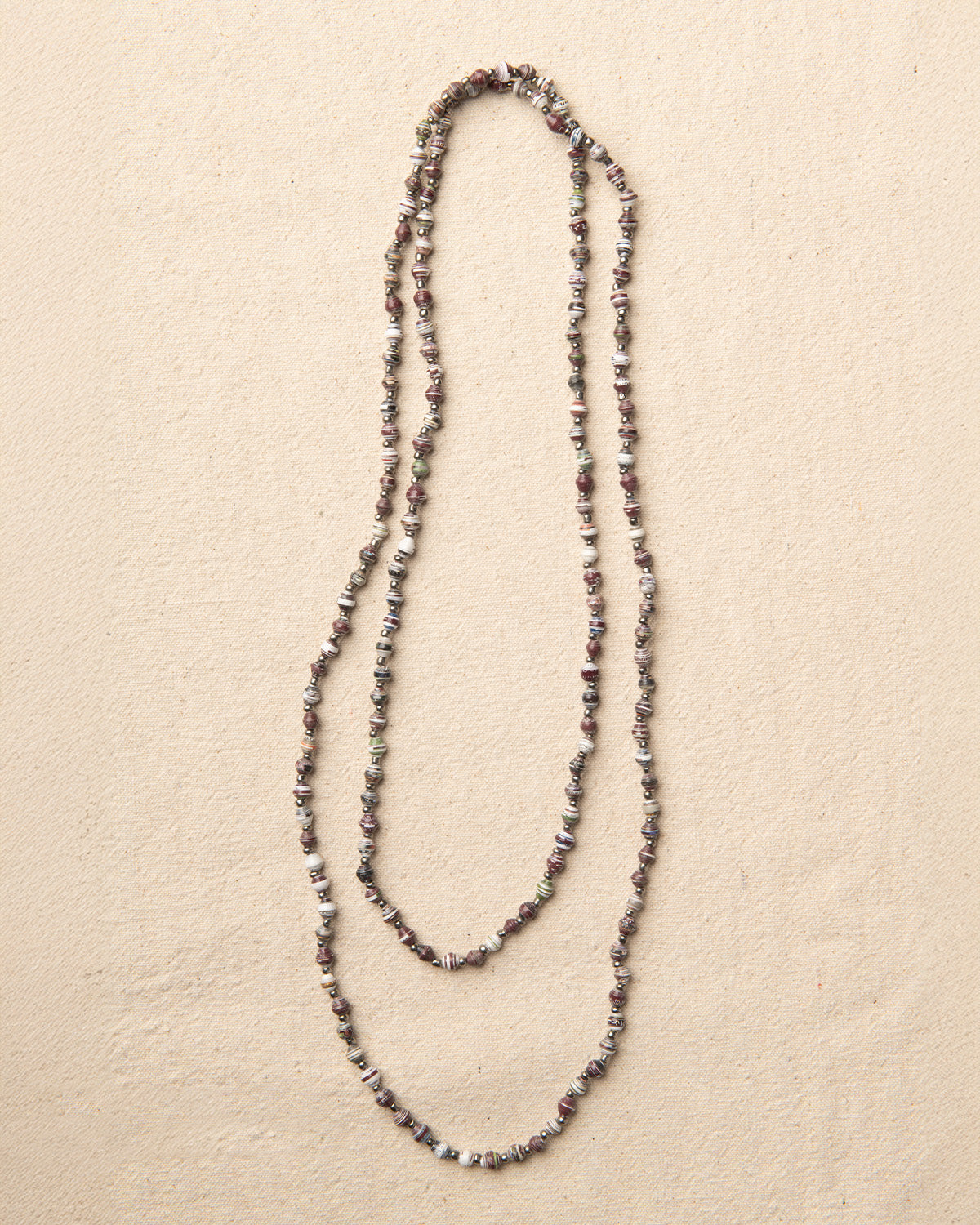 Meron Mini Bead Long Necklace
