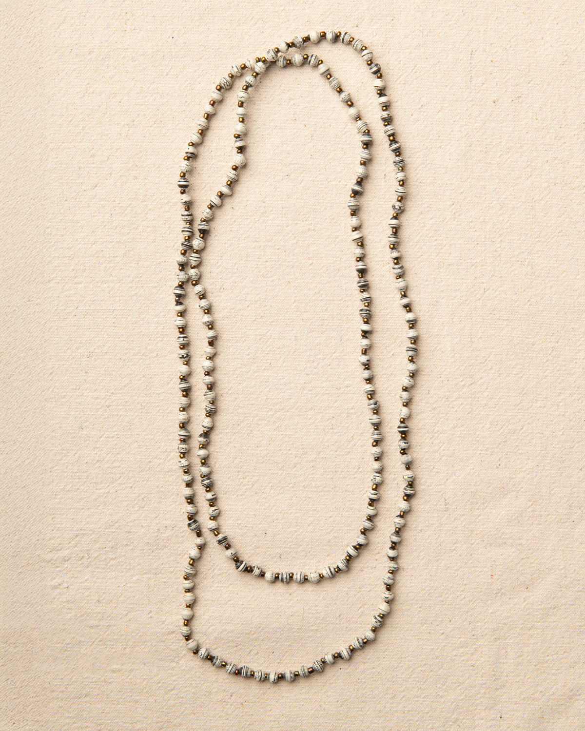 Meron Mini Bead Long Necklace
