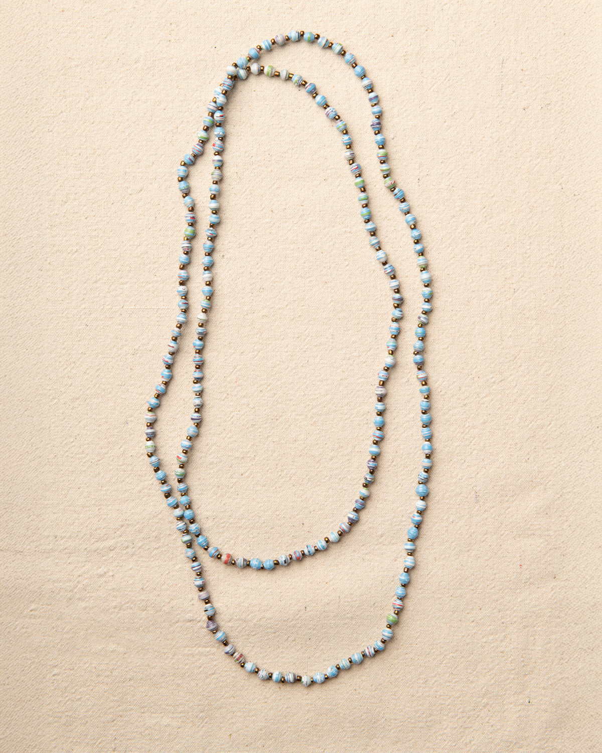 Meron Mini Bead Long Necklace