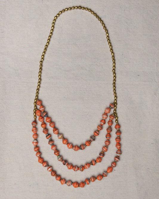 Tigist Waterfall Necklace-UT-OSU