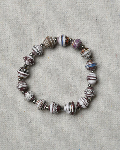 Paper Mini Bead Bracelet