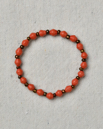 Paper Mini Bead Bracelet