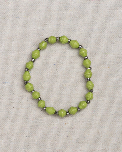 Paper Mini Bead Bracelet
