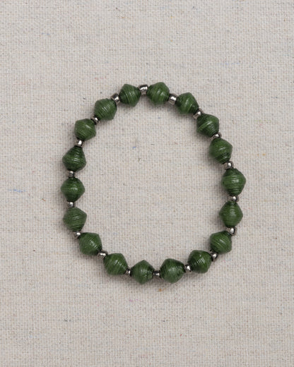 Paper Mini Bead Bracelet