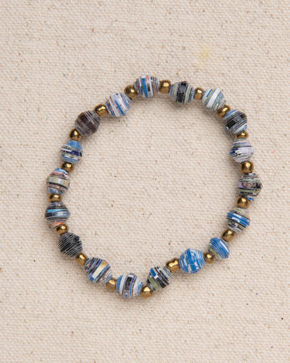 Paper Mini Bead Bracelet