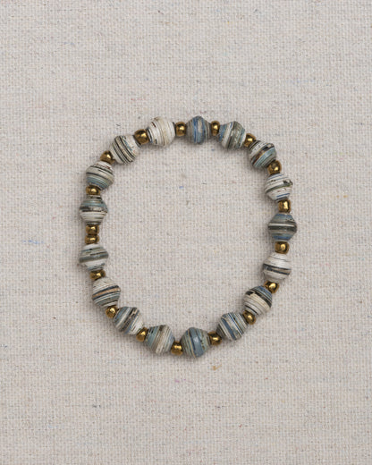 Paper Mini Bead Bracelet