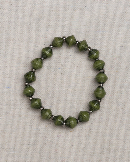 Paper Mini Bead Bracelet
