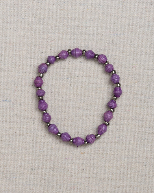 Paper Mini Bead Bracelet - TCU