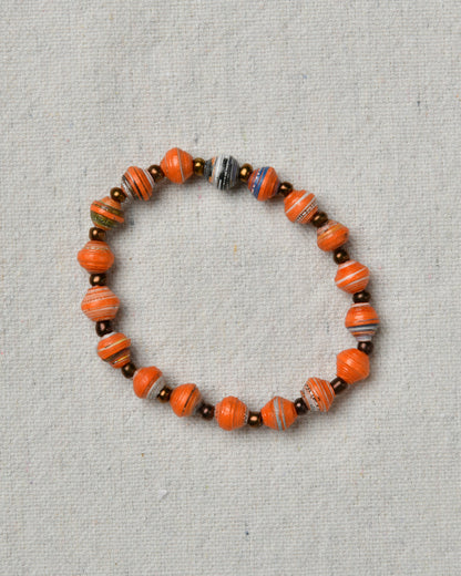 Paper Mini Bead Bracelet