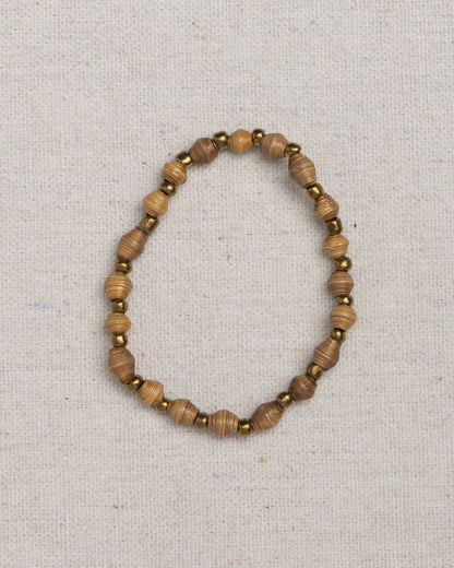 Paper Mini Bead Bracelet