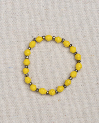 Paper Mini Bead Bracelet