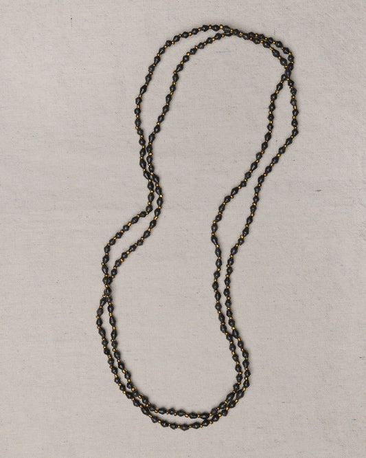 Meron Mini Bead Long Necklace