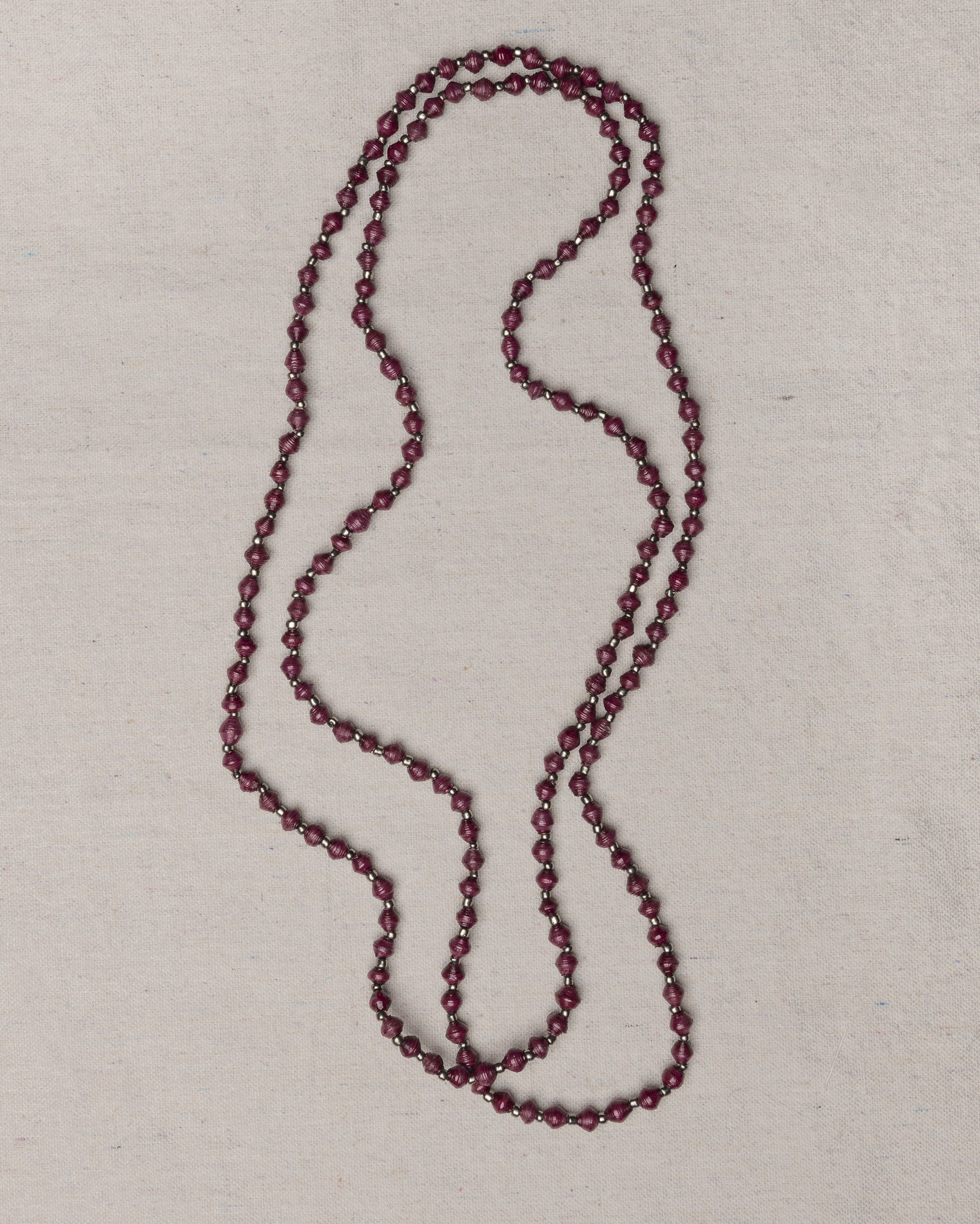 Meron Mini Bead Long Necklace - Texas A&M