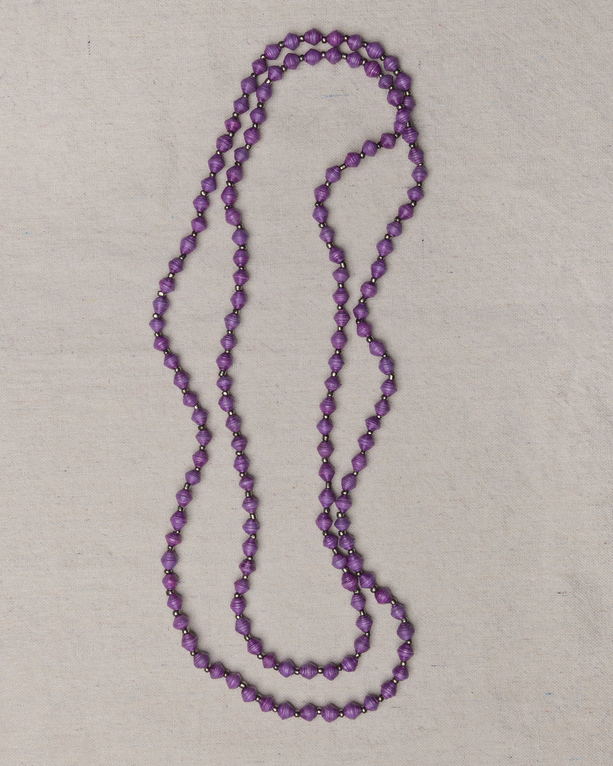 Meron Mini Bead Long Necklace - TCU