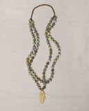 Mahelet 32" Double Necklace with Orthodox Cross